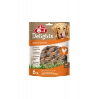 8IN1 Delights Spirals Köpek Ödül Maması -Tavuklu 60gr