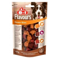 8IN1 Flavours Skewer Bites Köpek Ödül Maması - Tavuklu&Ördekli 100gr