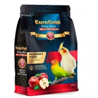 EuroGold Deluxe Elmalı Paraket Yemi 1000gr