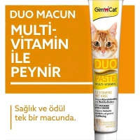 GimCat Multi-Vitamin Duo Paste Peynir+12 Vitaminli 50gr