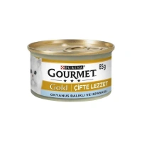 Gourmet Gold Okyanus Balıklı Yetişkin Kedi Konservesi 85 Gr