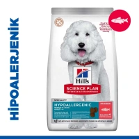 Hills SCIENCE PLAN Hypoallergenic Somonlu Orta Irk Yetişkin Köpek Maması 2,5 kg