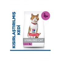 Hills SCIENCE PLAN Kısırlaştırılmış Yetişkin Ördekli Kedi Maması 1,5 kg