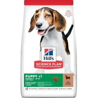 Hills SCIENCE PLAN Orta Irk Kuzulu ve Pirinçli Yavru Köpek Maması 12 kg+2 kg