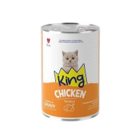 King Gravy Tavuklu 400 gr Yavru Konserve Kedi Maması