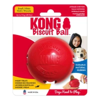 Kong Biscuit Ball Top Şeklinde Köpek Oyuncağı S