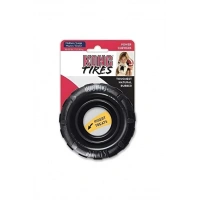 Kong Extreme Tires Delikli Tekerlek Şeklinde Çok Amaçlı Köpek Oyuncağı Ultra Sert S