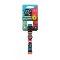 M-Pets Urban Style Jazz Strıpes Boyun Tasması (S)