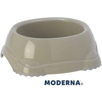 Moderna Smart No:1 315 ml Kedi ve Köpek Mama Kabı Gri