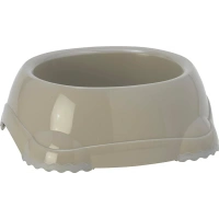 Moderna Smart Plastik Kedi Köpek Mama Su Kabı Gri 315 Ml