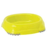 Moderna Smart Plastik Kedi ve Köpek Mama ve Su Kabı Sarı 210 Ml