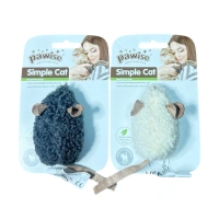 Pawise Simple Cat Peluş Oyuncak Sesli Fare (Asortili)