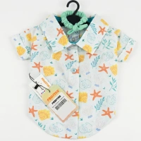 Pawstar Aqua Reverie Desenli Gömlek