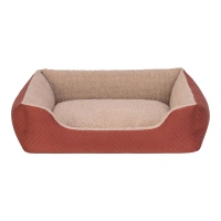 Pet Comfort Bravo Duo Köpek Yatağı Tarçın/Bej M 75x60cm