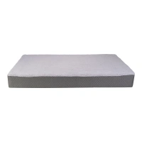 Pet Comfort Lima Ortopedik Köpek Yatağı Gri Peluş L 110x75x12cm