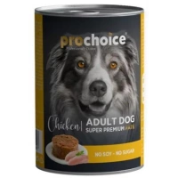 Prochoice Tavuk Etli Şekersiz Ezme Yetişkin Köpek Konservesi 400 gr