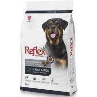 Reflex Adult Lamb Kuzu Etli Pirinçli Yetişkin Köpek Maması 3 Kg