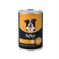 Reflex Plus Jelly Dana Etli 400 gr Yetişkin Konserve Köpek Maması