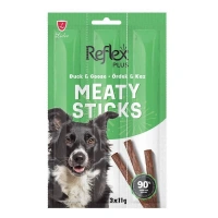 Reflex Plus Meaty Sticks Ördekli ve Kaz Etli 3x11 gr Köpek Ödül Çubuğu
