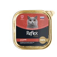 Reflex Plus Pate Kuzu Etli 85 gr Yetişkin Konserve Kedi Maması