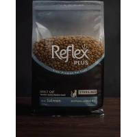 Reflex Plus Somonlu 1 kg Kısırlaştırılmış Yetişkin Kedi Maması