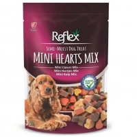 Reflex Semi-Moist Mini Kalp Mix Köpek Ödül Maması 150 gr