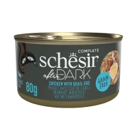 Schesir After Dark Tavuklu ve Bıldırcın Yumurtalı 80 gr Yetişkin Konserve Kedi Maması