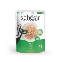 Schesir Pouch Jöle İçinde Tavuk Filetolu Yetişkin Kedi Konservesi 85 gr