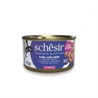 Schesir Ton Balıklı Sığır Filetolu ve Pirinçli Pişirme Suyunda Yetişkin Kedi Konservesi 85g