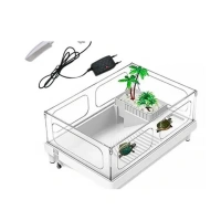 Sobo Plastik Kaplumbağa Bahçesi Lambalı 38x27x18