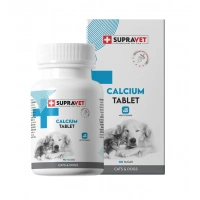 Supravet Calcium Kedi ve Köpekler İçin Kalsiyum Tablet 75 Adet