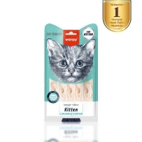 Wanpy Kitten Tavuklu & Morinalı Yavru Kedi Krema Ödülü 5×14 Gr
