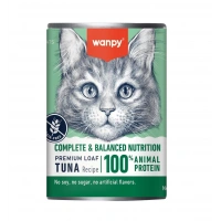 Wanpy Tahılsız Ton Balıklı 375 gr Yetişkin Konserve Kedi Maması