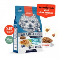 Wanpy Tahılsız Tavuklu 1.5 kg Yavru Köpek Maması