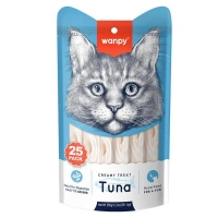 Wanpy Ton Balıklı 25x14 gr Krema Kedi Ödül Maması