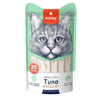 Wanpy Ton&Deniz Taraklı 25x14 gr Krema Kedi Ödül Maması