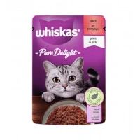 Whiskas Tasty Mix Somonlu ve Havuçlu Poşet Yaş Mama 85g