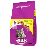 Whiskas Tavuklu ve Sebzeli 1.4 kg Yetişkin Kuru Kedi Maması