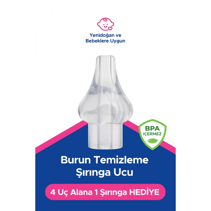 Burun Yıkama Şırıngası Silikon Yedek Ucu