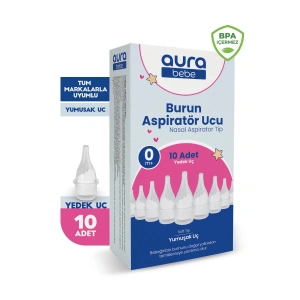 Bebek Burun Aspiratör Yedek Ucu 10 Adet Tüm Markalar ile Uyumlu