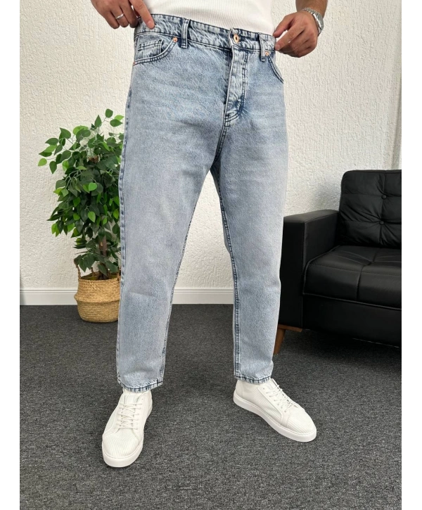 Mavi Kar Yıkama Boyfriend Kot Pantolon