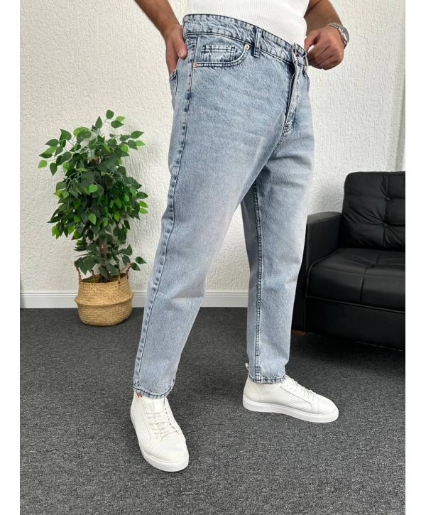Mavi Kar Yıkama Boyfriend Kot Pantolon