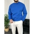 Mavi Üç iplik şardonlu sweat