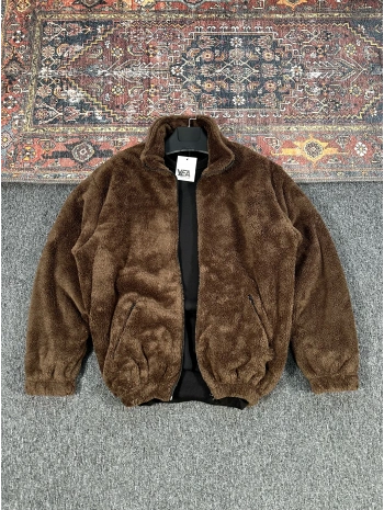 Kahverengi Peluş Ceket