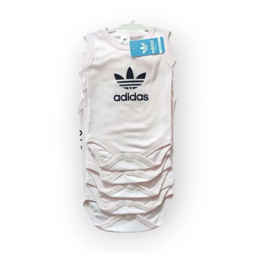 Baby Marka Addas Desen Çıtçıtlı Kolsuz Bady Unisex 6-24 Ay
