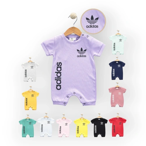 Baby Marka Addas Desen Çıtçıtlı Tulum Unisex 6-24 Ay