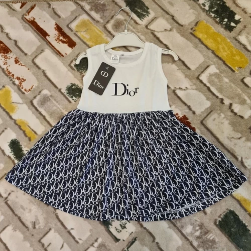 Baby Marka Doory Desen Dijital Elbise Kız 9-36 Ay