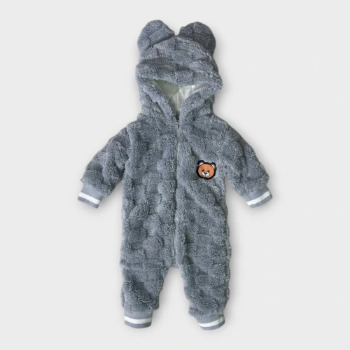 Baby Marka Moşino Desen Velsoft Tulum Unisex 6-24 Ay
