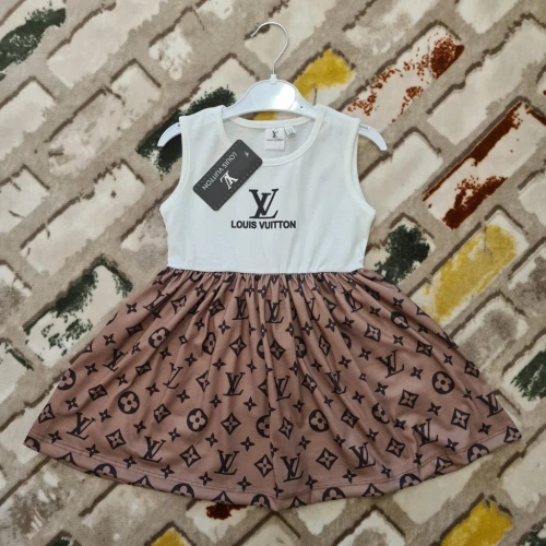 Baby Marka Wilton Desen Dijital Elbise Kız 9-36 Ay