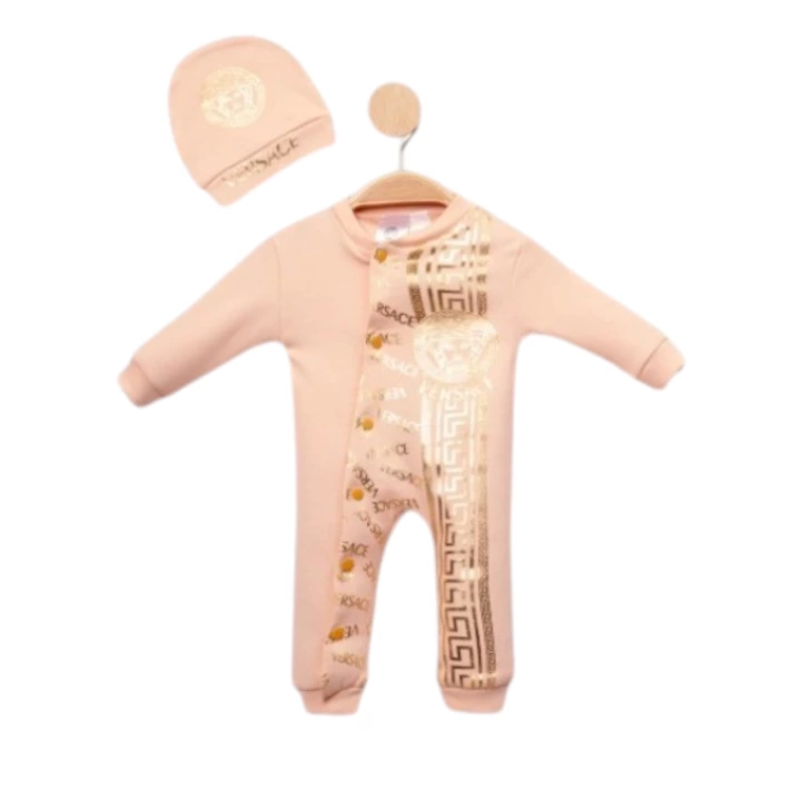 Baby Marka Versay Desen Şapkalı Tulum Unisex 6-24 Ay